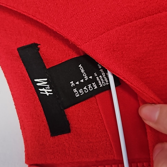 Red dress h&m XS - Picture 5 of 6